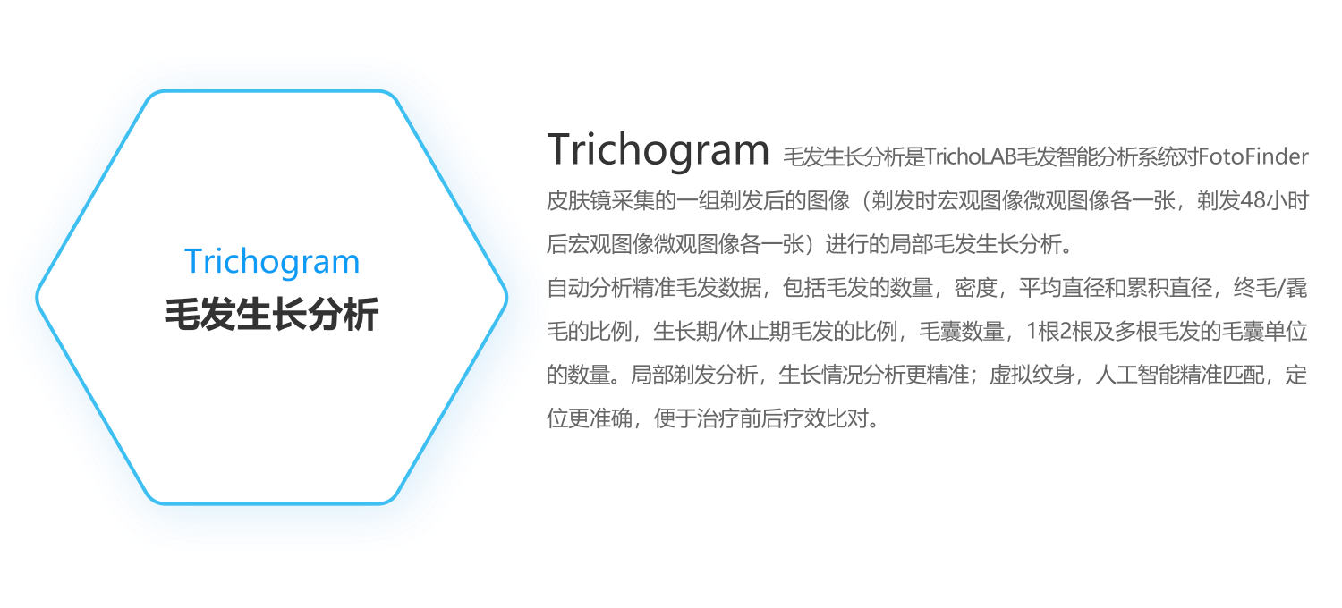 FotoFinder，TrichoLAB，Dermoscope，Trichoscopy，恩泰，皮肤镜，毛发镜，毛发分析，人工智能，定量分析